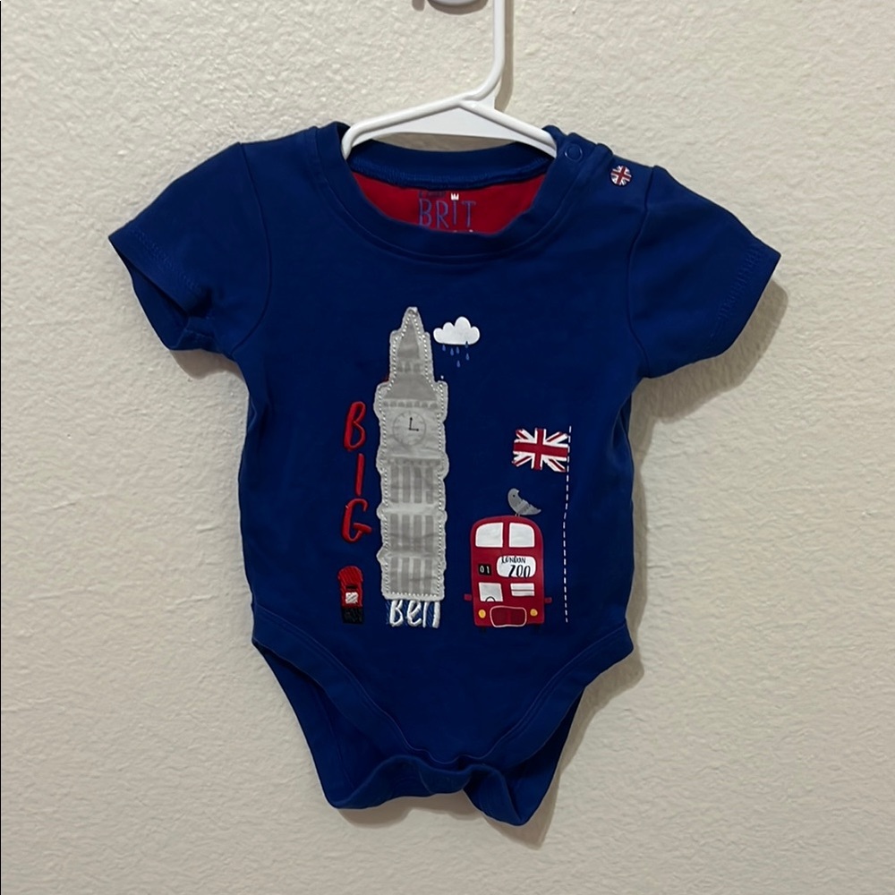Little Brit Big Ben onesie